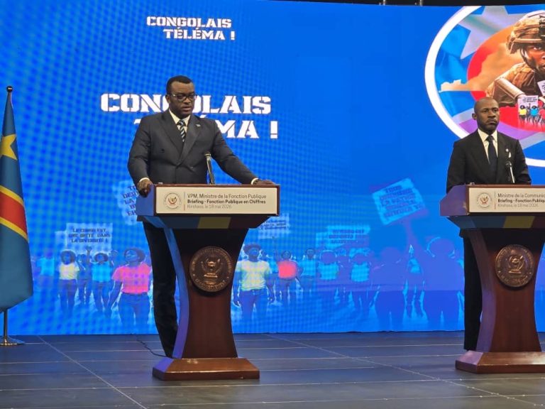 RDC : Le ministre de la fonction publique met fin à des nouvelles affectations irrégulières et régularisation annoncée des agents NU