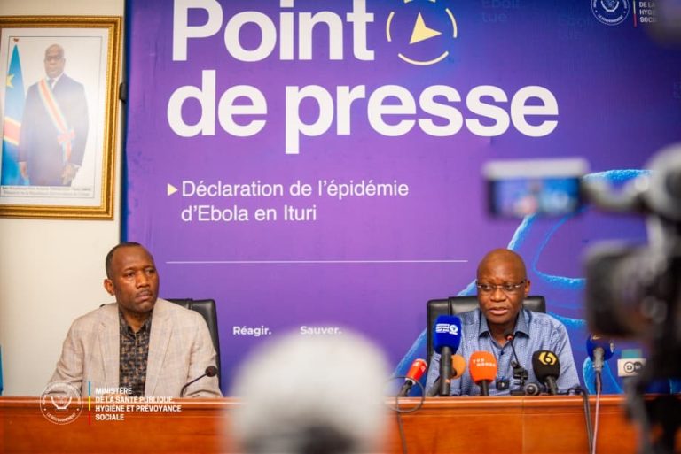 Ebola en Ituri : 246 cas suspects et 80 décès recensés dans la 17e épidémie en RDC [Ministère de la santé]