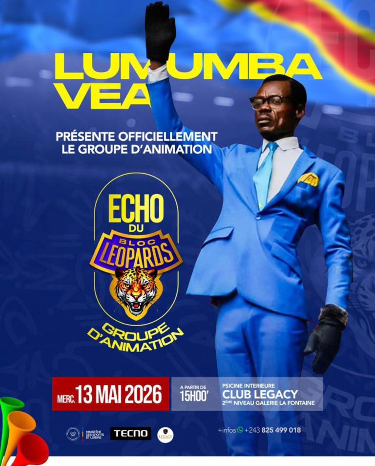Foot RDC : « Lumumba Vea » quitte le groupe d&rsquo;animation les « Wazalendo » et crée « Echo du Bloc Léopards