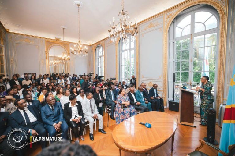 Paris : Judith Suminwa mobilise la diaspora congolaise autour de la candidature de Juliana Lumumba à l’OIF