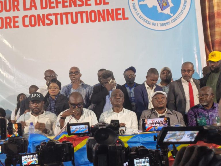 RDC : l’opposition appelle à une journée “ville morte” le 3 juin contre le projet de révision constitutionnelle