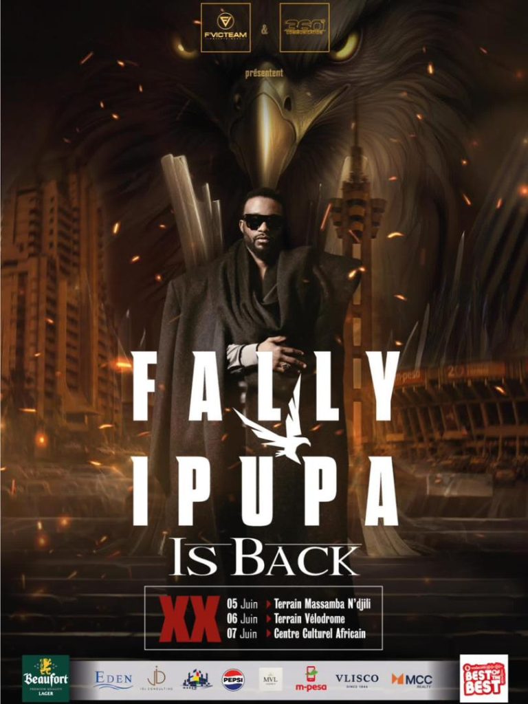 Kinshasa : Fally Ipupa annonce trois concerts populaires gratuits !