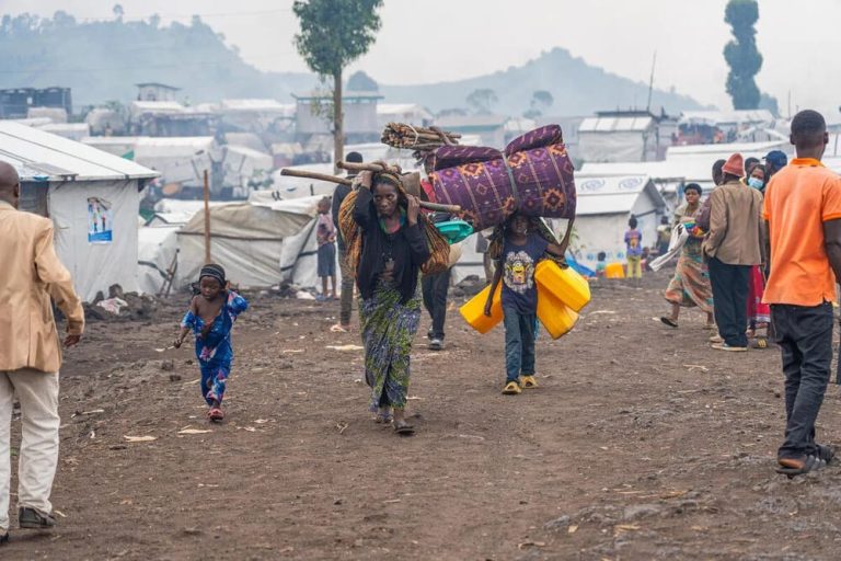 Nord-Kivu : Plus de 1,67 million de déplacés internes enregistrés en avril 2026, selon OCHA